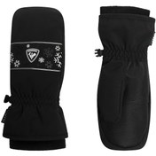 Resim Rossignol Jr Jane Impr Kız Çocuk Siyah Eldiven 