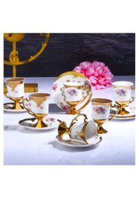 Resim Kosova Althur 6'lı Ayaklı Kahve Fincan Takımı İst-168 