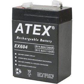 Resim Atex Lt-44 4V 4.4Ah Fener Aküsü 