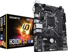 Resim GIGABYTE H310M-S2 DDR4 SATA3 PCIe 16X v3.0 1151p v2 mATX Gigabyte