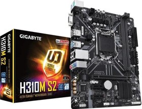 Resim GIGABYTE H310M-S2 DDR4 SATA3 PCIe 16X v3.0 1151p v2 mATX Gigabyte