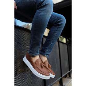 Resim ABR-MN127 - Cbt Loafer-X Erkek Ayakkabı Taba 