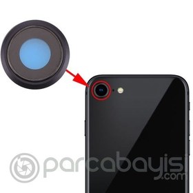 Resim İPhone 8 Kamera Lens Kapak Full 