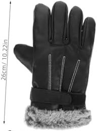 Resim Gatuida 1 Çift Kış Su Geçirmez Termal Eldiven Kış Eldivenleri Kadın Erkekler Su Geçirmez Rüzgar Geçirmez Soğuk Hava Sıcak Eldivenler Kış Kayak Eldivenleri 