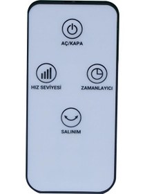 Resim Baleno SF8BAAC 3D Rumors Ember Ayaklı Vantilatör 