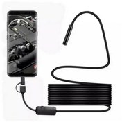 Resim SepetBudur Endoskop Yılan Video Kamera Led’li 10 Metre 7 Mm Sert Kablo 