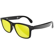 Resim Hombey Lenovo Lecoo C8 Lite Akıllı Gözlük: Bt 5.3 Kulaklık, Uv400 Güneş Gözlüğü, Hd Mikrofonlu Spor Kulaklığı, Hafif Tasarım Sarı Lens Siyah 