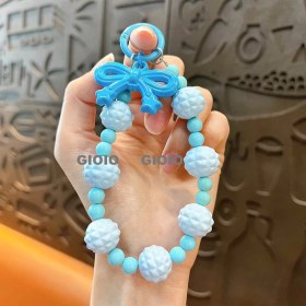 Resim Silver1 Yeni Sevimli Çizgi Film Işıklı Işık Kulomi Büyük Kulak Köpek Hediye Kutusu Anahtarlık Araba Okul Çantası Dıy Kolye Hediye (Yurt Dışından) 