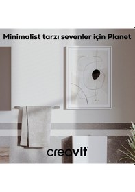 Resim Creavit PL18804 Planet Uzun Havluluk Krom 