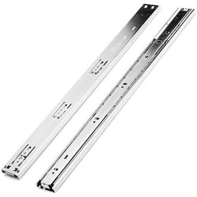 Resim Samet Galvanizli Teleskopik Çekmece Rayı 35X300 (478734924) Gri 