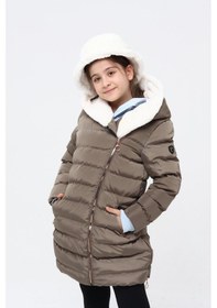 Resim Benitto Kids Kız Çocuk Kaban Haki 