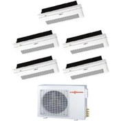 Resim Viessmann Vitoclima Multi Tek Yön Kaset 1+5 Sistem O5F3120M2 9+9+9+9+18 Btu İç 12.0 Kw Dış Ünite 