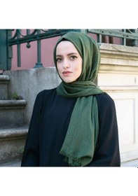 Resim Hediyelik Seccade, İnci Tesbih, Pamuklu Şal, Asetat Kutulu 26 23 Set Yeşil 