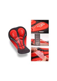 Resim Arsuxeo Erkekler Bisiklet İç Şort Nefes Jel Yastıklı Mtb Bisiklet L Siyah 