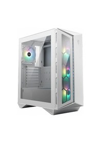 Resim MSI Mpg Gungnir 110r White Temperli Cam Usb Type-c 4x120mm Argb Fan Atx Mid-tower Gaming (OYUNCU) Ka 