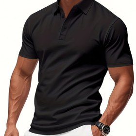 Resim Yazın Çılgınca Popüler! Erkekler için Rahat İş Golf Gömleği, Hızlı Kuruyan Nefes Alabilir Kısa Kollu Ofis ve Sahaya Geçiş Çok Renk Seçenekleri, Yaz Serinliği İçin İdeal Dar Kesim, Günlük Kullanım veya Spor İçin Mükemmel Tatil Hediyesi! 