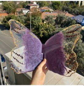 Resim Epoksi Silikon Kalıp Kuran-ı Kerim Kelebek Model Çift Rahle Kalıbı 