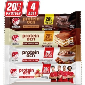 Resim Proteinocean Protein Bar - Karma Kutu - 50 G x 4 Adet 