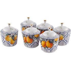 Resim Lamedore 1JYC-308 Lemons Serie 6'lı Baharat Takımı Seti 300cc 