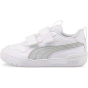 Resim Puma Multıflex Glıtz Formstrıp Çocuk Ayakkabı 384885 01 Beyaz 