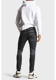 Resim Dsquared2 Erkek Kot Pantolon S74lb1474 S30503 900 Siyah 