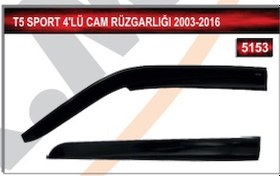 Resim MKM T5 SPORT 4'LÜ CAM RÜZGARLIĞI 2003-2016 