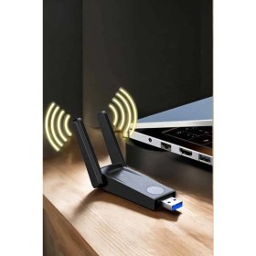 Resim Dual Band Wifi Alıcı Adaptör USB 3.0 Destekli - Lisinya 