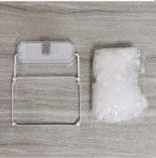 Resim Cloud011 50 Adet Katlanır Paslanmaz Çelik Lavabo Filesi Ve Atık Sepeti Beyaz Filtreli 