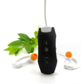 Resim Mufunye Suyun Altında Dinle: Ipx8 Su Geçirmez 4gb Mp3 Çalar - Fm Radyo, Usb 2.0, Şarj Edilebilir Spor Kulaklık Siyah 