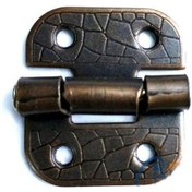 Resim Stoplu Menteşe - 30x33mm, Oksit, 100 Adet 