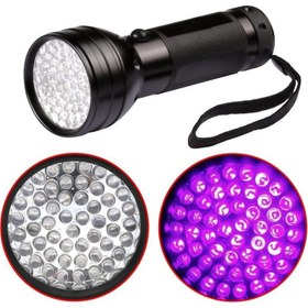 Resim Uv Fener 51 LED Ultraviyole Fener Mor Uv Işık 