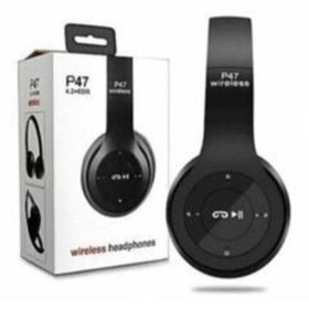 Resim stpeshopping Polygold Bluetooth P47 Kulaklık Siyah 