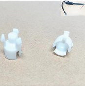 Resim Pazly Peugeot Citroen Debriyaj Pompası Kilit Klipsi - 10 Adet Beyaz Plastik 