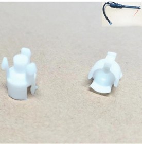 Resim Pazly Peugeot Citroen Debriyaj Pompası Kilit Klipsi - 10 Adet Beyaz Plastik 