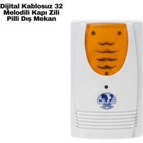 Resim SHC4200 Mey Ithalat® 32 Melodi̇li̇ Kapi Zi̇li̇ 