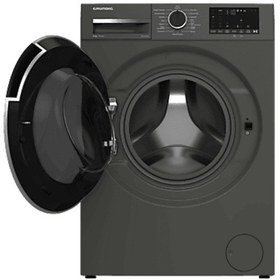 Resim Grundig GPWM 102644 MG A Enerji Sınıfı 10 kg 1200 Devir Çamaşır Makinesi Koyu Gri 