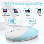 Resim Tenfowee Hxsj T36 Üç Modlu Kablosuz Fare: Bt 5.0, 2.4g, Şarj Edilebilir, 1600dpı, Sessiz Tasarım, Ergonomik 001 