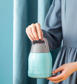 Resim Cin 600ml, Yemek Termosu, Çift Cidarlı, Vakumlu, Sefer Tası, Mama Termosu, Yemek Taşıma, CİN722MV 