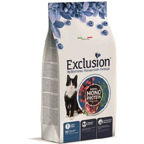 Resim Exclusion Mediterraneo Monoprotein Düşük Tahıllı Ton Balıklı Ve Narlı Kısırlaştırılmış Kedi Maması 12 KG 