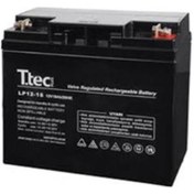 Resim Ttec 12V 18A Base Bakımsız Kuru Akü Elektrikli Bisiklet 