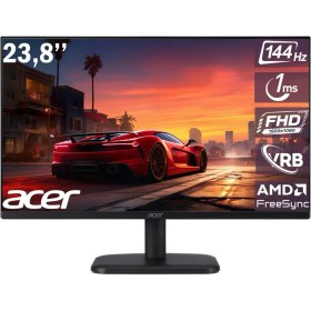 Resim Acer EK241YP0BI UM.QE0EE.005 23.8" 1 MS 144 Hz VA Oyuncu Monitörü 