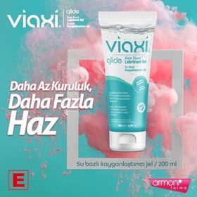 Resim Viaxi Glide Su Bazlı Kayganlaştırıcı Jel 200 ml 