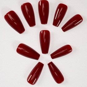 Resim Takma Tırnak Seti & Zararsız Yapıştırıcı Popbeauty10115 