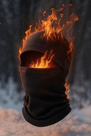 Resim umut tekstil imalat Unisex Termal Kar Maskesi,balaklava,Siyah Kar Maskesi,Termal Kar Maskesi,Kar maskesi 