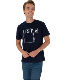 Resim U.S. Polo Assn. Erkek Regular Fit Bisiklet Yaka Tişört Lacivert 