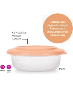 Resim Tupperware Kristalin Kase 275 ml Küçük Saklama Kabı 