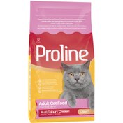 Resim Proline Renkli Taneli Tavuklu Kuru Yetişkin Kedi Maması 1,2 Kg 