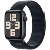 Resim teknotrust Siyah Watch SE GPS 44mm Gece Yarısı Alüminyum Kasa ve Gece Yarısı Spor Loop 44 mm 200-300 mAh Siyah 