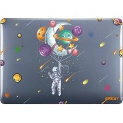 Resim Enkay MacBook Pro 16 Inç A2141 Için Enkay Yıldız Kristal Kılıf Balon Astronot (Yurt Dışından) 