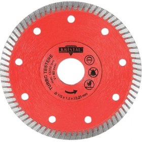 Resim Kristal Turbo Elmas Testere 115 mm 